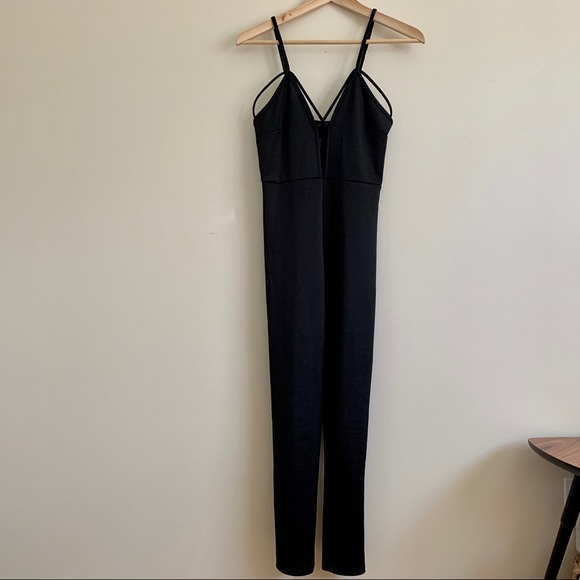 Tictoc Pants - Tictoc - Black Jumpsuit -Small